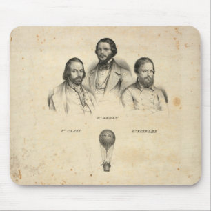 Drei Ballonfahrer-Mauspad Mousepad