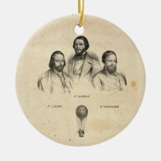 Drei balloonistische Ornamente