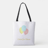 Drei-Balloons-Tote-Tasche Tasche (Rückseite)