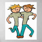 Drei Bänder Poster (Vorne)