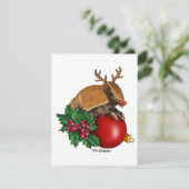 Drei Bandkugel - Urlaubskarte Feiertagskarte (Stehend Vorderseite)