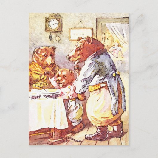 Drei Bären Postkarte (Vorderseite)