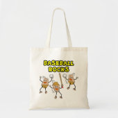 Drei Baseball-Steine Tragetasche (Vorne)