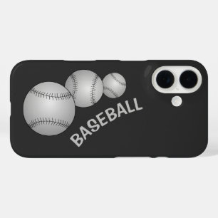 Drei Baseballs iPhone 16 Hülle