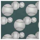 Drei Baseballs Stoff (Muster)