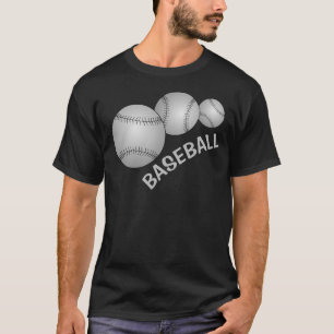 Drei Baseballs T-Shirt