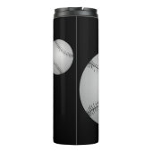 Drei Baseballs Thermosbecher (Rückseite)