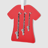 Drei Bass Clarinets Ornament (Vorderseite)