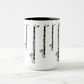 Drei Bass Clarinets Tasse (Zentrum)