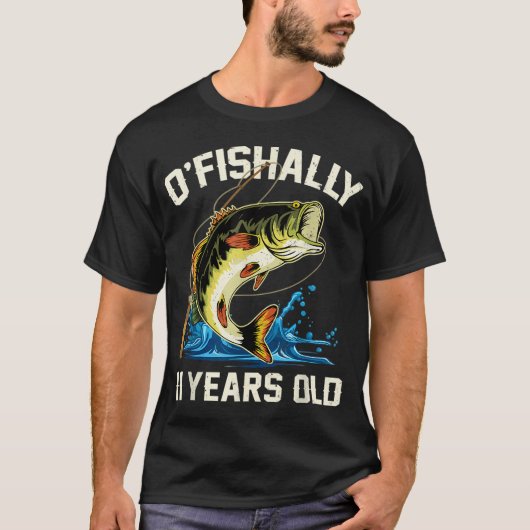 Drei Bässe springen unter dem Mond T-Shirt (Vorderseite)