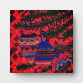 Drei Baubles Fotoplatte (Vorderseite)