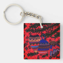 Drei Baubles Schlüsselanhänger