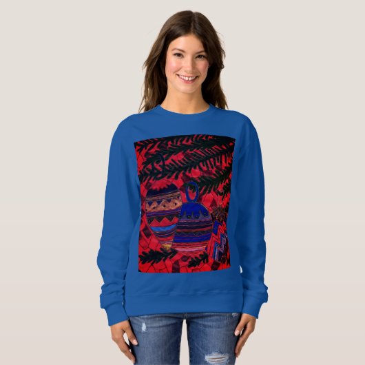 Drei Baubles Sweatshirt (Vorne ganz)