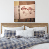 Drei Bauer Große Depression Leinwand (Insitu (Schlafzimmer))