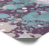 Drei Bäume Abstrakt Poster (Ecke)