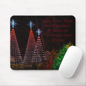 Drei Bäume in Midtown Greetings Mousepad (Mit Mouse)