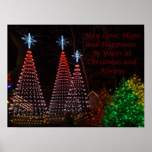 Drei Bäume in Midtown Greetings Poster