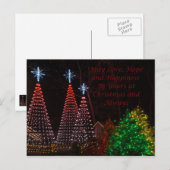 Drei Bäume in Midtown Greetings Postkarte (Vorne/Hinten)