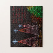 Drei Bäume in Midtown Greetings Puzzle (Vertikal)