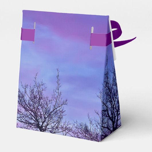 Drei Baumstämme Geschenkschachtel (Rückseite)