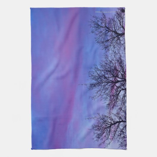 Drei Baumstämme Geschirrtuch (Vertikal)