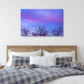 Drei Baumstämme Leinwanddruck (Insitu (Schlafzimmer))