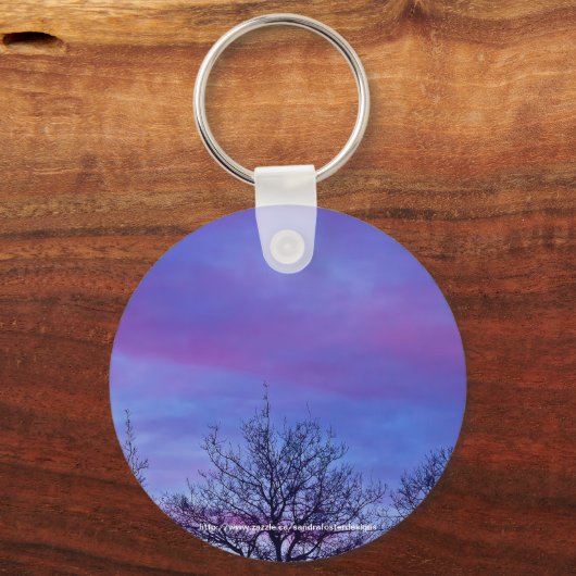 Drei Baumstämme Schlüsselanhänger (Vorderseite)