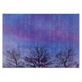 Drei Baumstämme Schneidebrett (Vorderseite)