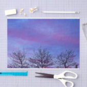 Drei Baumstämme Seidenpapier (Handwerk)