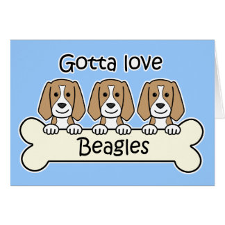Drei Beagles