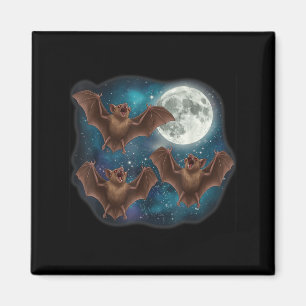 Drei Becken unter Vollmond Funny Cosmic Meme Hallo Magnet
