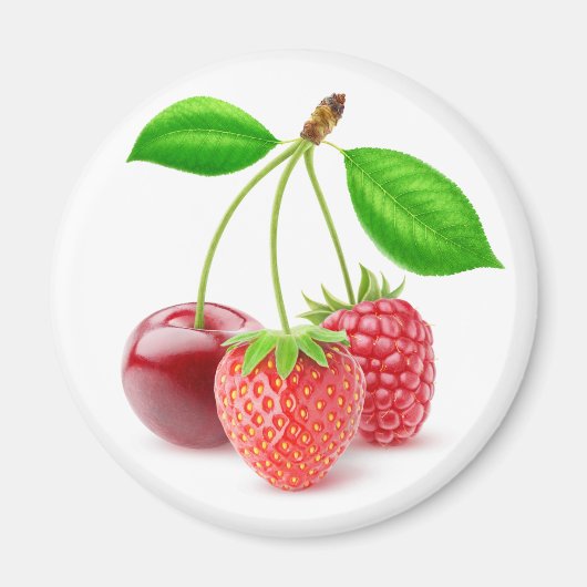 Drei Beeren Magnet (Vorne)
