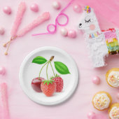 Drei Beeren Pappteller (Party)