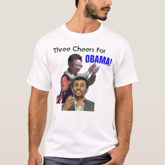 Drei Beifall für Obama T-Shirt