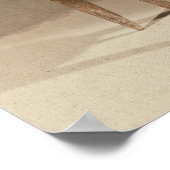 Drei-Beine-Chueh-Behälter zum Erwärmen von Wein Poster (Ecke)