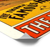 Drei berühmte Herbert Brothers Circus Poster (Ecke)