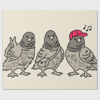 Drei beste Freunde Geschenkpapier