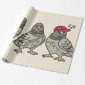 Drei beste Freunde Geschenkpapier (Ungerollt)