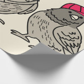 Drei beste Freunde Geschenkpapier (Ecke)