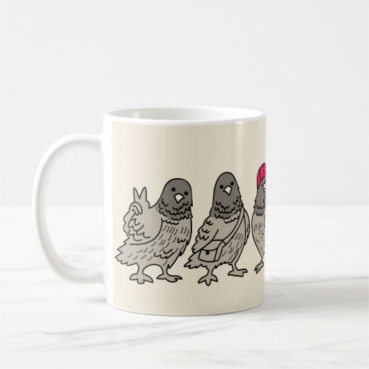 Drei beste Freunde Kaffeetasse (Links)