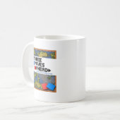 Drei Bewegungs-voran Tasse (Vorderseite Links)