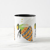 Drei Bienen-Barcode-Biene Tasse (Zentrum)