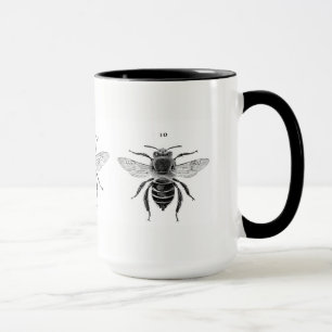 Drei Bienen-Tasse Tasse