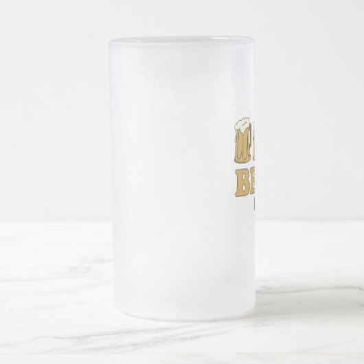 Drei Bier quees (2) Mattglas Bierglas (Mittel)