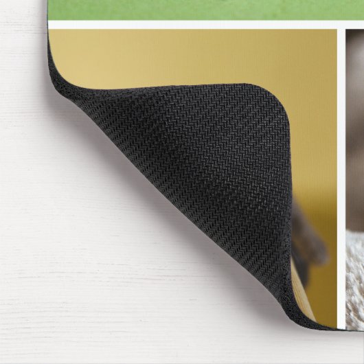 Drei Bild Collage Custom Mouse Pad Mousepad (Ecke)