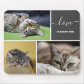 Drei Bild Collage Custom Mouse Pad Mousepad (Vorne)
