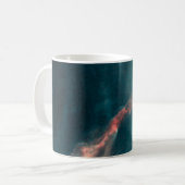 Drei-Billionen-Kilometer-Langjet aus einem Wobbly- Kaffeetasse (Vorderseite Links)