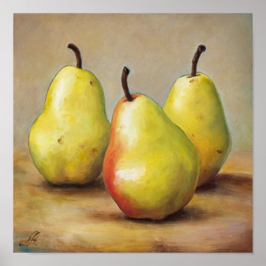 Drei Birnen Poster (Vorne)