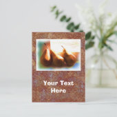 Drei Birnen Postkarte (Stehend Vorderseite)