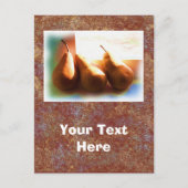 Drei Birnen Postkarte (Vorderseite)